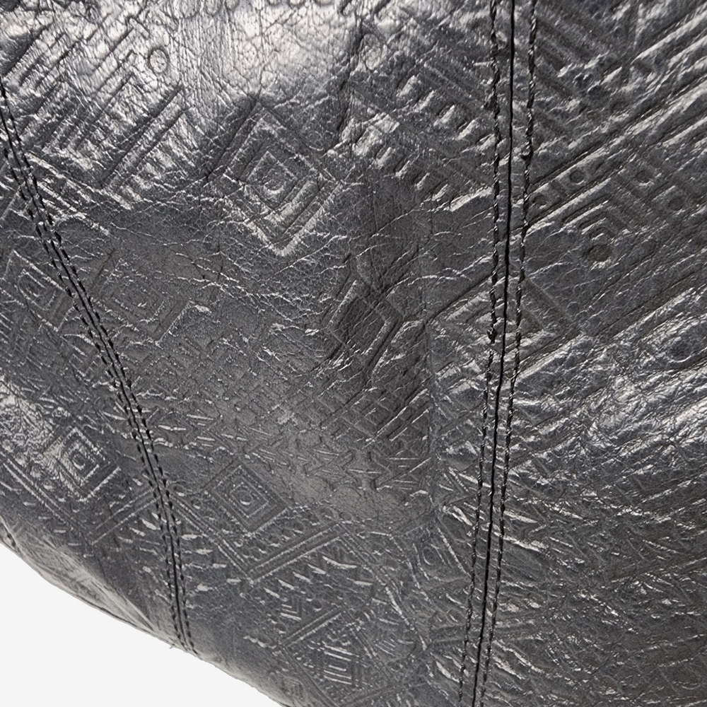 Day & Mood Black Embossed Leather Crossbody - Picture 4 of 15
